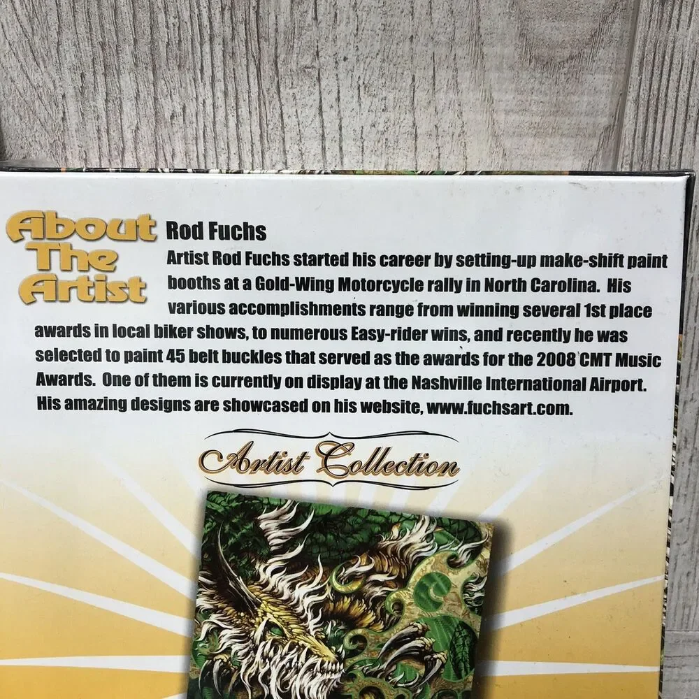 NIB Rod Fuchs Endless Games 1000 Piece Dragon Puzzle 2009 19